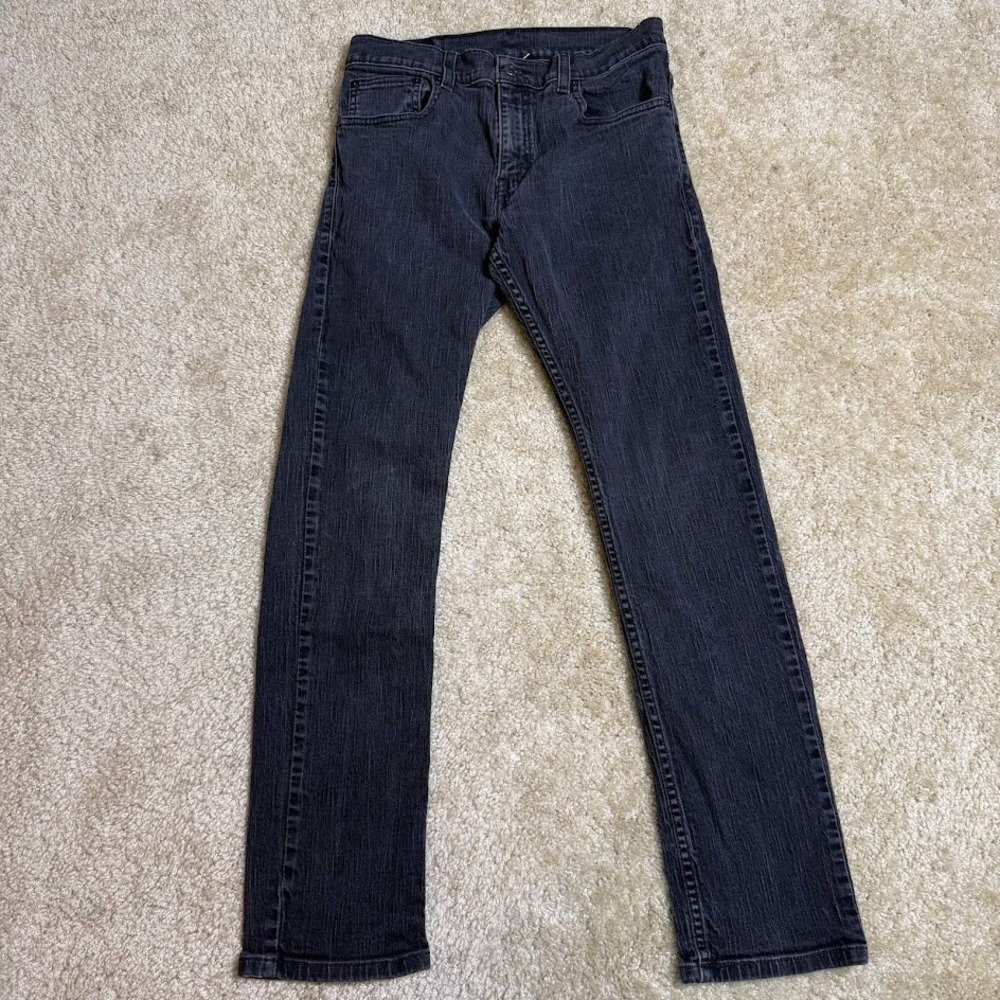 VTG Y2K Levis 511 Jeans Mens 29x29 18‎ REG Slim Fit Straight Leg Stretch Denim